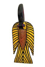 #3650A African Colorful Bird  Mask Bozo Bamana 24