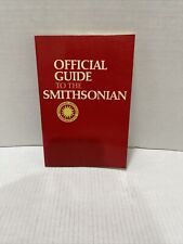 Washington DC Official Guide to the Smithsonian Institution 1981 ~ Pull Out Map picture