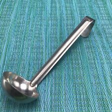 Stainless Steel  1 oz Ladle Dipper Sauce Server 7” w Hook End Utensil India picture