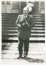 France, Mr. Louis-Lucien Klotz resigns as senator. Vintage Silv picture