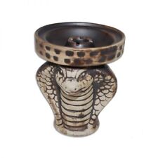 Animal Cobra Handmade Ceramic Phunnel Harmony Bowl for Hookah Shisha Funnel Bowl picture