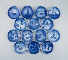 14 Royal Copenhagen Christmas plates from the 1960s / 70s / 80s. picture
