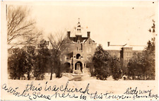 Yankton State Hospital Asylum Administration Building South Dakota RPPC Postcard picture