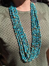 Vintage Navajo Turquoise Nugget Necklace - Southwestern Artistry picture