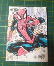 2021 Upper Deck Marvel Premier Sketch Card - Spider-Man  1/1 - by Ed Bilas picture
