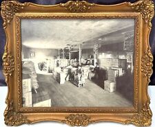 Vintage Original Photo Inside of Country Store - Framed picture