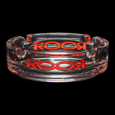 ROOR Clear Glass Collector Ashtray - Red Logo picture