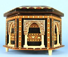 ALHAMBRA PALACE GRENADA SPAIN JEWELRY BOX INLAID WOOD MARQUETRY ISLAMIC ART picture