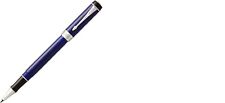 Parker Duofold Classic Blue & Black Rollerball picture