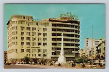 Panama, Fifth of May Plaza, Monument to Firemen of Panama, Vintage Postcard picture