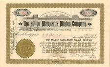 Fulton-Marguerite Mining Co. - Stock Certificate - Mining Stocks picture
