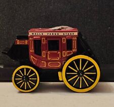 Wells Fargo Stage Coach Union Trust Metal Piggy Bank With Key Collectible Promo picture