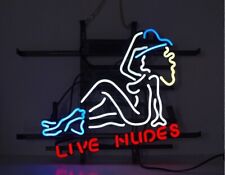 Live Nudes Girls Neon Sign Light Lamp Visual Bar Beer Decor Pub Wall Decor 20x16 picture