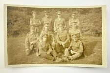 WWII Canada Military Soldiers RPPC Real Photo Postcard FF004 picture