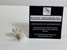 Hagen Renaker #A-109  W-3226 Honey Bunny White NOS Last of the Factory Stock picture