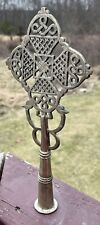 Large Ethiopian Processional Cross Orthodox Coptic Christian Blessing Decoration picture