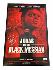 SHAKA KING SIGNED AUTOGRAPH 12X18 PHOTO JUDAS AND THE BLACK MESSIAH BAS BECKETT picture