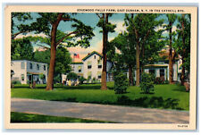 c1950's Edgewood Falls Farm East Durham Catskill Mts. New York NY Postcard picture