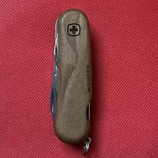 Rare Discontin. Wenger Evowood 17 85mm Swiss Army Knife, saw, scissor, Great EDC picture
