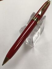 Sheaffer Prelude Signature Red Lacquer with Gold Trim Ballpoint Pen picture