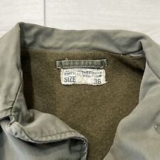 WWII US Navy N4 Deck Jacket M1941 Field Jacket Wool Lined USN Marked Tagged 36 picture