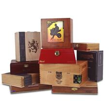 SET OF 20: Empty WOODEN Cigar Boxes [Set/20] picture