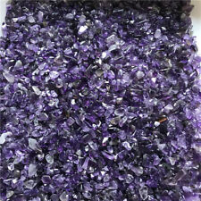 AA+ Purple Tumbled Amethyst 8 oz Lot Crystal Healing Reiki Chakra Gemstone 1/2lb picture