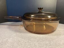 Corning Visions France 10” Waffle Bottom Deep Chicken Fryer Skillet with Lid  picture