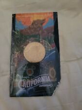 NIP DISNEY CALIFORNIA ADVENTURE 2001 GRAND OPENING INAUGURAL COIN COMMEMORATIVE picture