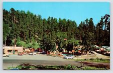c1950s~Keystone South Dakota SD~Mountain Terrace Hotel~Black Hills~VTG Postcard picture