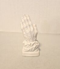 Porcelain Praying Hands Figurine, Vintage Religious Decor, ArtMark Made In Japan picture