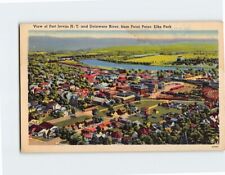 Postcard View of Port Jervis, N. Y. and Delaware River from Point Peter, N. Y. picture