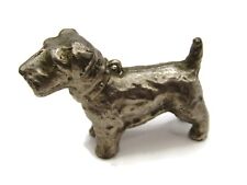 Scotty Dog Scottish Terrier Metal Vintage Pendant Figurine Great Design picture