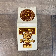 Vintage Rare Southwest Texas State University SWT Collectable Matchbook picture