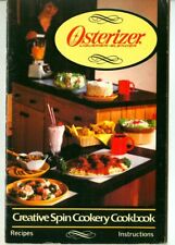 Vintage 1983 OSTERIZER Liquefier-Blender CREATIVE SPIN COOKERY Cookbook picture