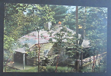Log Cabin Pine Bank Park Malden MA Unposted DB Postcard 2 picture