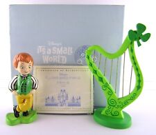 Disney WDCC Small World, Ireland, a Merry Jig and Harp w Box and COA picture