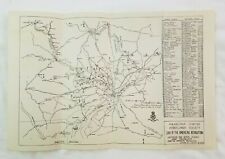 1926 Sons of The American Revolution James Helms Map Philadelphia Burial History picture