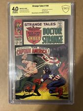 Strange Tales #159 CBCS 4.0 Signed By Jim Steranko picture