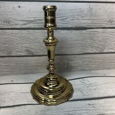 Baldwin 9” brass candlestick holders vintage USA picture