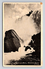 c1935 Postcard Niagara Falls NY New York Rock of Ages picture