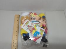 Kellogg's Rice Krispies Cereal Snap Crackle Pop Plush Bean Bag Toys NWT SEALED picture