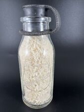 Vintage Mojonnier Glass Dairy Milk Cream Test Bottle w/Rubber Stopper picture