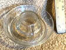 Vintage Glass Chicken Waterer Base (MS112) picture