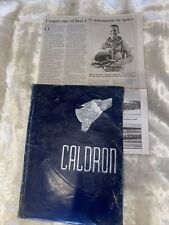 Gordon Cooper NASA Astronaut Original Newspaper Clip/Alumni SHAWNEEE Yearbook”46 picture
