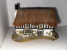 Vtg Reuge Swiss Chalet Wood House Music Jewelry Trinket Box picture