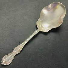 Wallace Silver Silverplate Floral Pattern Solid Smooth Casserole Spoon 9 1/8