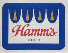 Vintage Hamm's Beer LARGE sticker decal picture