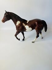 VINTAGE 1989 Breyer Stock Horse Stallion #807 Liver Chestnut Overo Paint Pinto picture