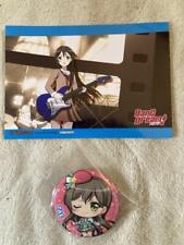 Bang Dream Tae Hanazono Illustration Card Can Badge Rare Limited Anime Japan GD picture